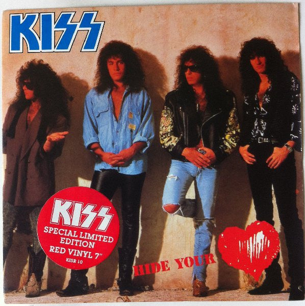 Kiss | Hide Your Heart (7" single)