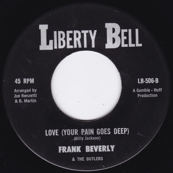 Frank Beverly & The Butlers | If That's What You Wanted / Love (7" single)