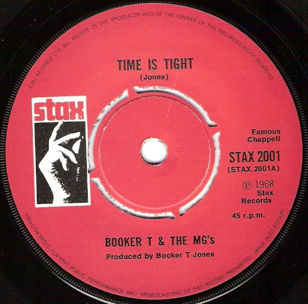 Booker T & The MG's | Time Is Tight / Soul Limbo (7" single)