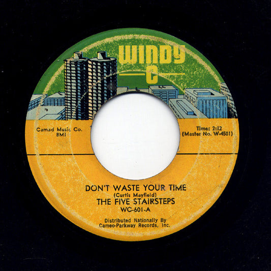 The Five Stairsteps | Don't Waste Your Time (7 inch single)