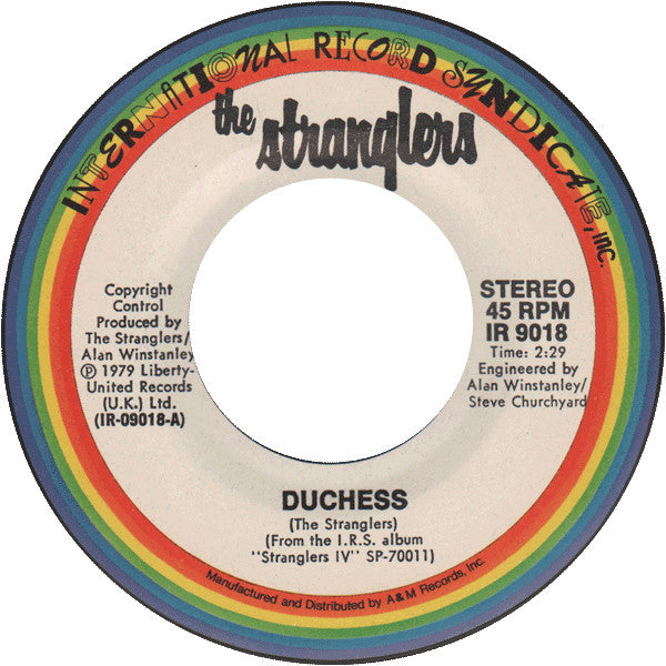 The Stranglers | Duchess (7" Single)