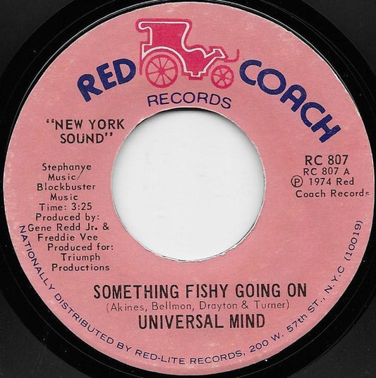 Universal Mind | Something Fishy Going On (7" single)