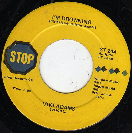 Viki Adams | I'm Drowning ( 7" single)