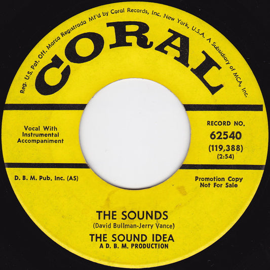 The Sound Idea ‎| The Sounds (7" single)