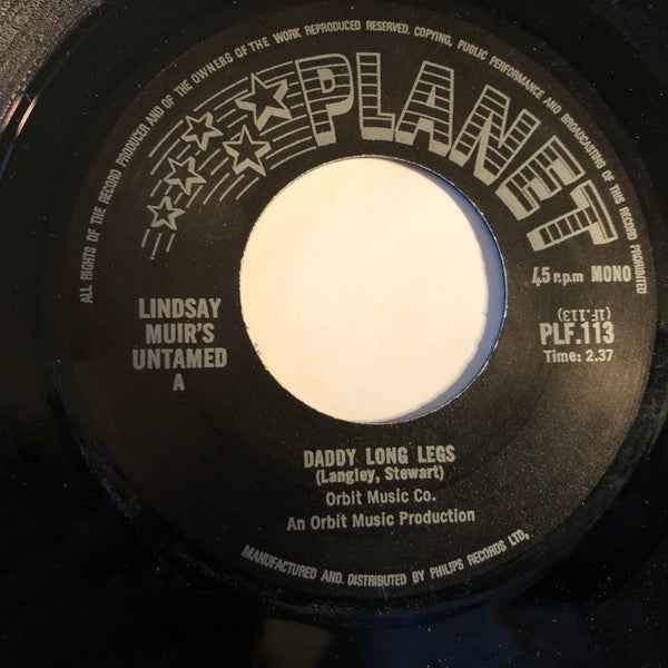 Lindsay Muir's Untamed | Daddy Long Legs (7 inch single)