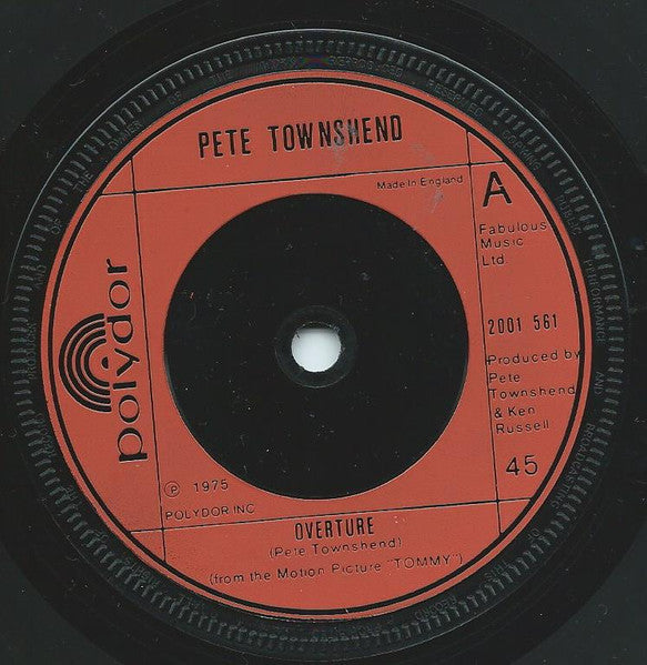 Pete Townshend / Roger Daltrey And Chorus | Overture / Listening To You / See Me, Feel Me