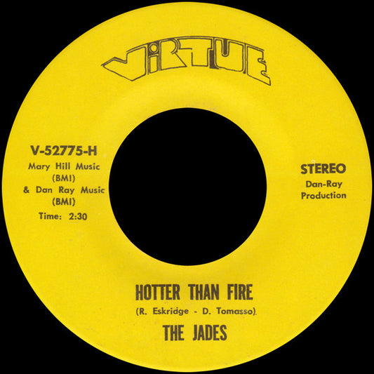 The Jades | Hotter Than Fire / Snatch N' Grab (7" single)