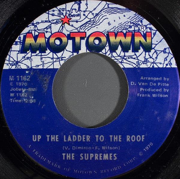 The Supremes | Up The Ladder To The Roof (7" single)