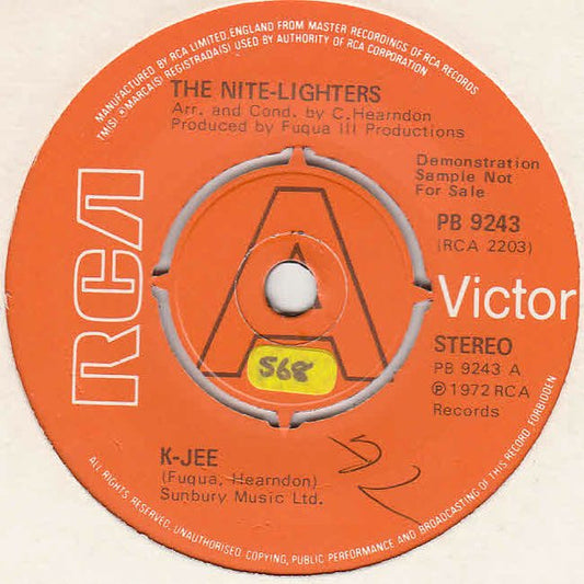 The Nite-Lighters | K-Jee (7" single)