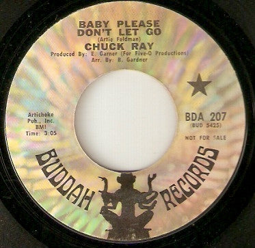 Chuck Ray ‎| Baby Please Don't Let Go / There Ain't A Thing You Can Do (7" single)