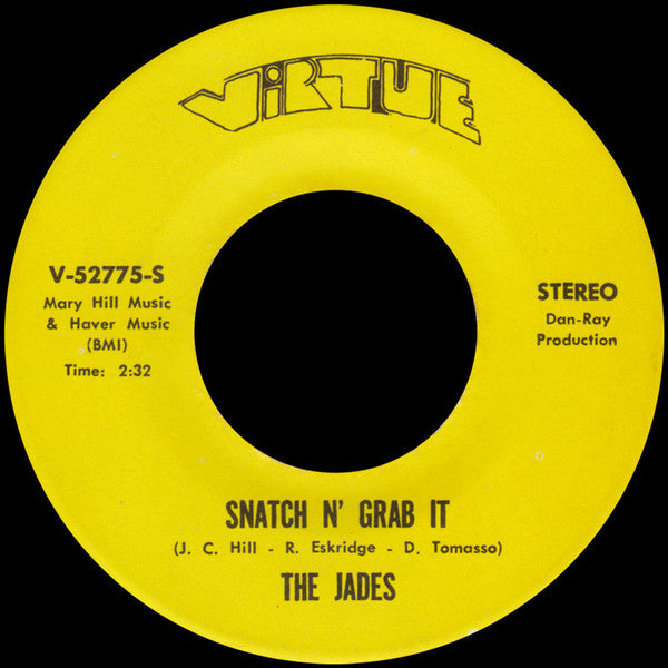 The Jades | Hotter Than Fire / Snatch N' Grab (7" single)