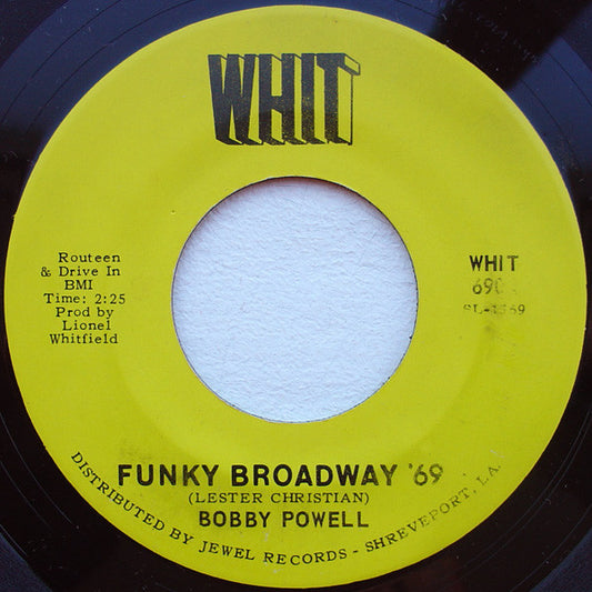 Bobby Powell | Funky Broadway '69 (7 inch single)