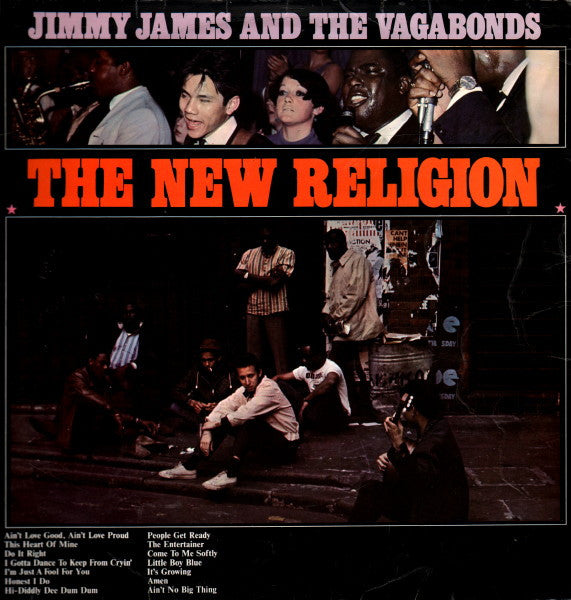 Jimmy James And The Vagabonds | The New Religion ( 12" album)