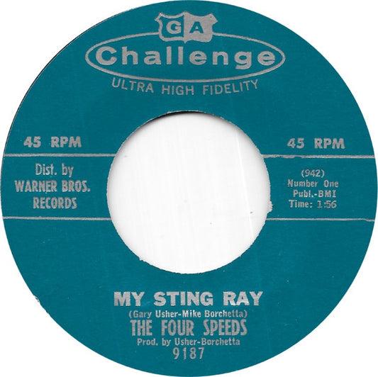The Four Speeds | My Sting Ray (7" single)