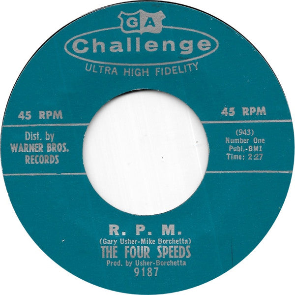 The Four Speeds | My Sting Ray (7" single)