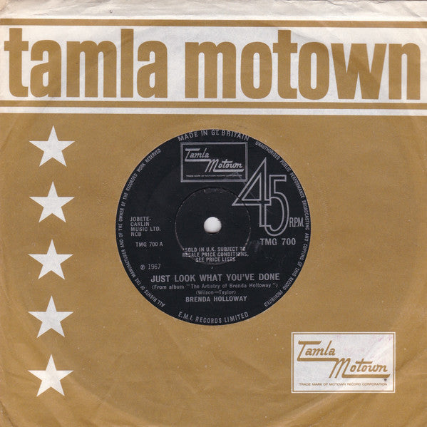 Brenda Holloway | Just Look What You've Done ( 7" single)