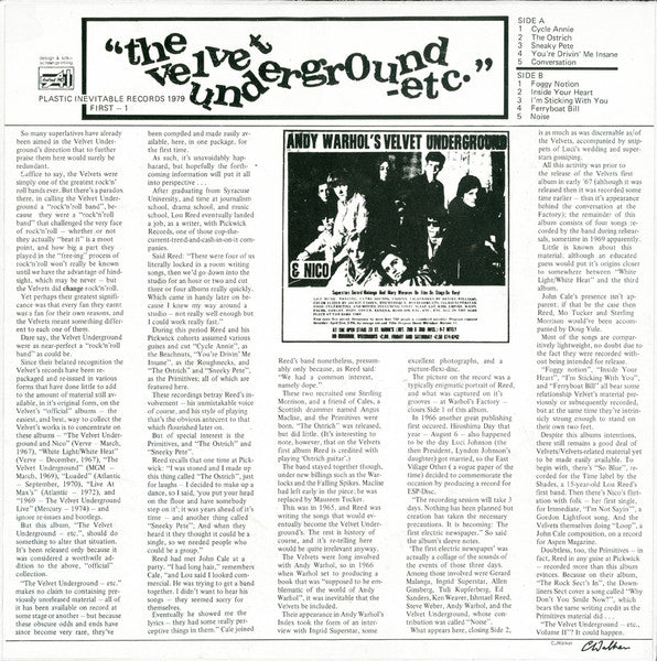 The Velvet Underground | Etc. (12" Album)