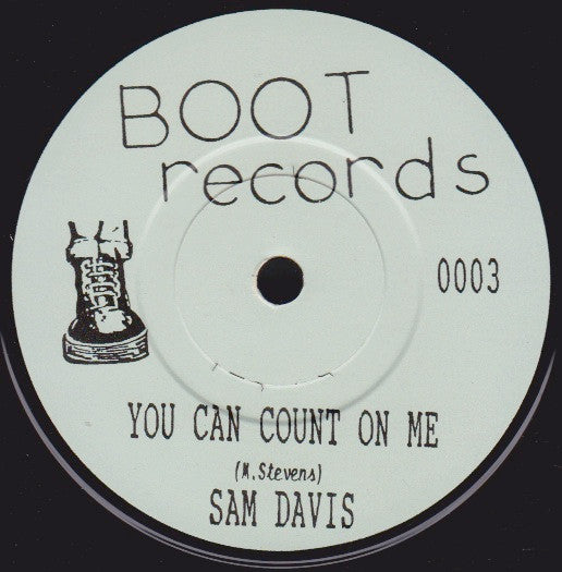 Sam Davis / Alfie Davison | You Can Count On Me / Love Is A Serious Business ( 7" single )