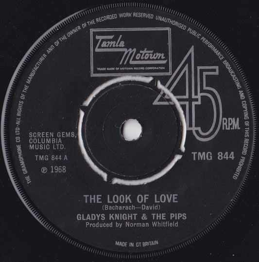 Gladys Knight & The Pips | The Look Of Love (7" single)