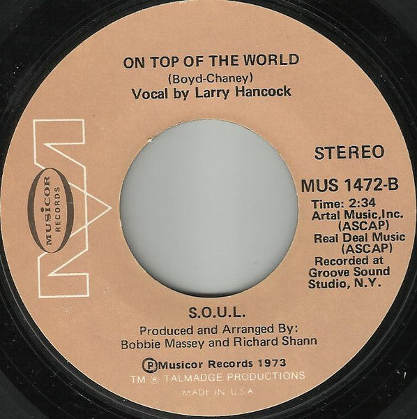 S.O.U.L. | This Time Around ( 7" single )