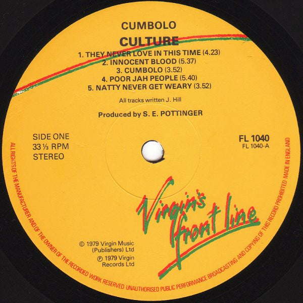 Culture | Cumbolo (12" Album)