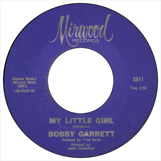 Bobby Garrett | Big Brother / My Little Girl (7" single)