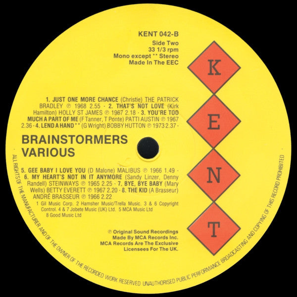 Various | Brainstormers