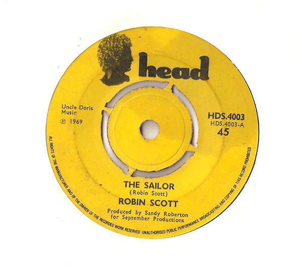 Robin Scott ‎| The Sailor (7" single)