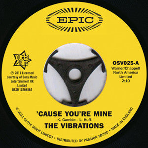 The Vibrations | 'Cause You're Mine (7" single)