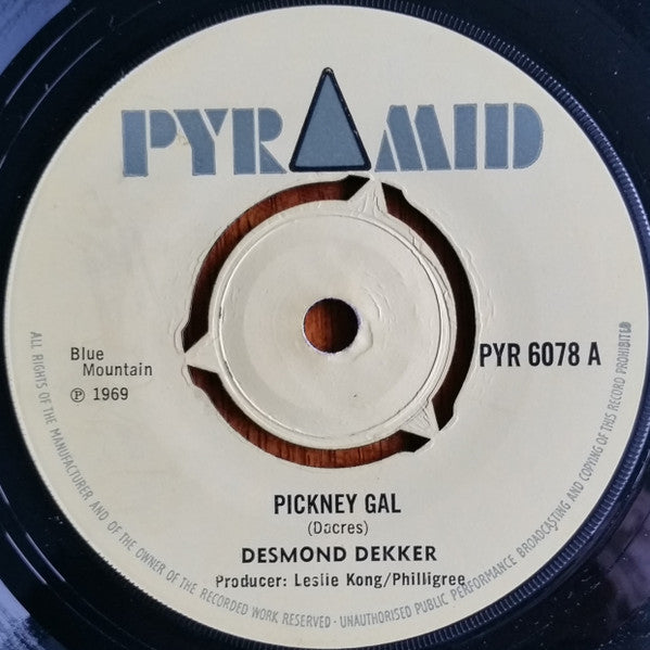 Desmond Dekker | Pickney Gal (7" single)