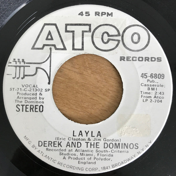 Derek And The Dominos | Layla (7" single)