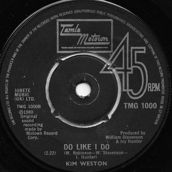 The Marvelettes / Kim Weston | Finders Keepers Losers Weepers / Do Like I Do ( 7" single)