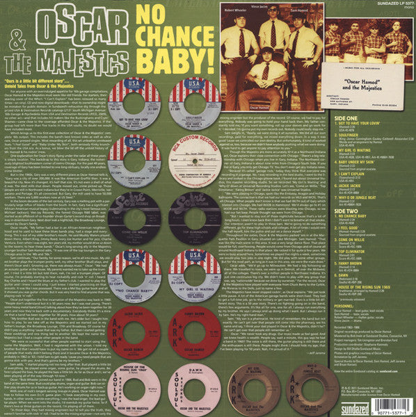 Oscar & The Majestics | No Chance Baby! (12 inch LP)