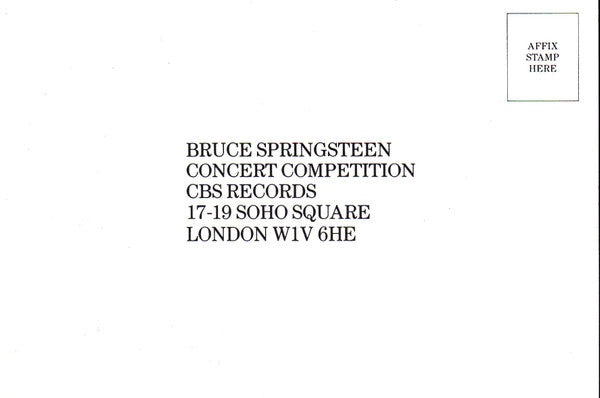 Bruce Springsteen ‎| Born In The USA / I'm On Fire ( 7" single)