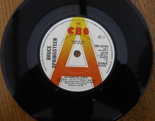 Bruce Springsteen | Atlantic City ( 7" single)