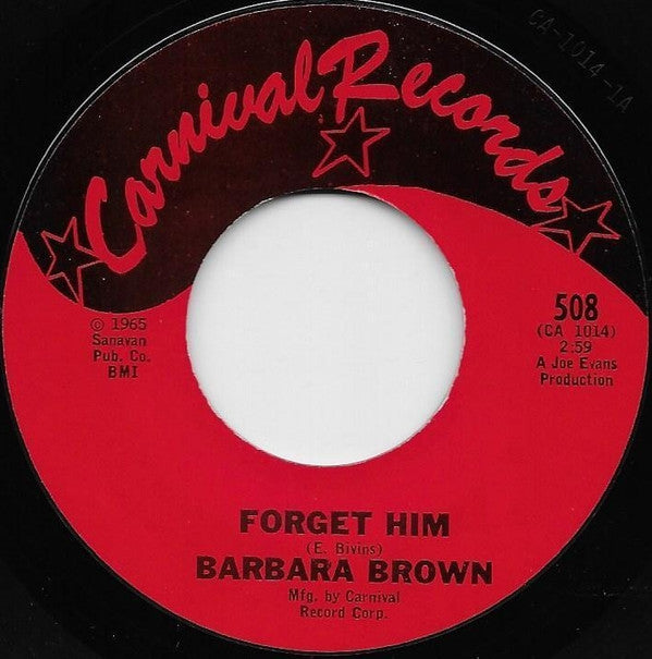 Barbara Brown | So In Love / Forget Him ( 7" single)