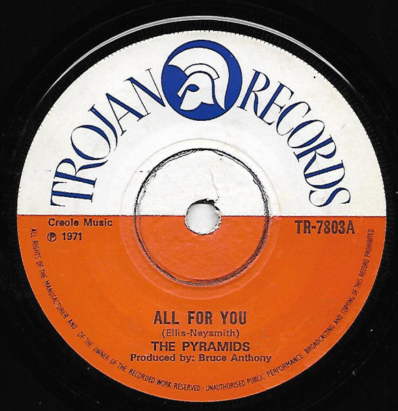 The Pyramids | All For You (7" single)