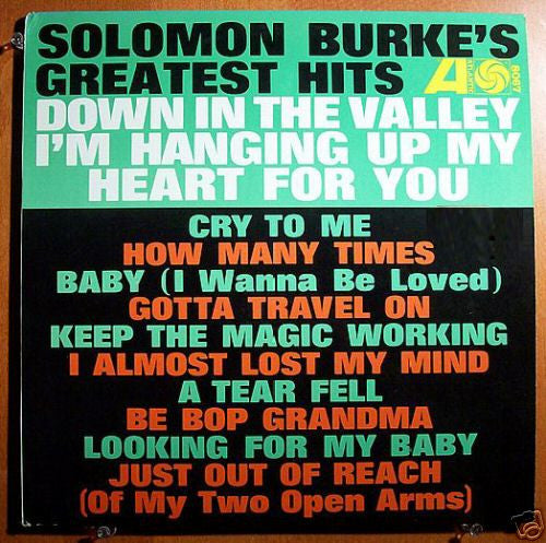 Solomon Burke | Solomon Burke's Greatest Hits (12" album)