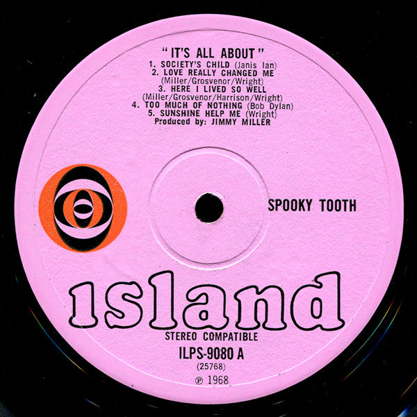 Spooky Tooth | It's All About (12" album)