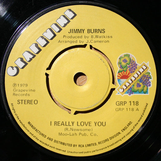 Jimmy Burns | I Really Love You ( 7" single)