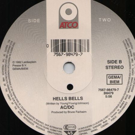 AC/DC | Highway To Hell (7" single)