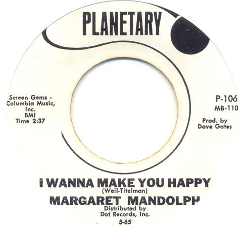 Margaret Mandolph | Something Beautiful (7" single)