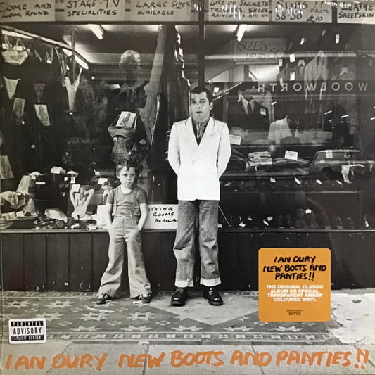 Ian Dury | New Boots And Panties!! (12 inch LP)
