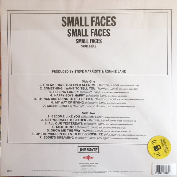 Small Faces | Small Faces (12 inch LP)