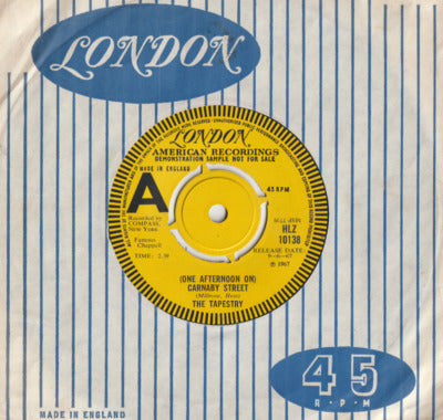 Tapestry | One Afternoon On Carnaby Street (7 inch Single)