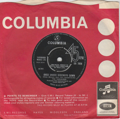 Yardbirds | Over Under Sideways Down (7 inch Single)
