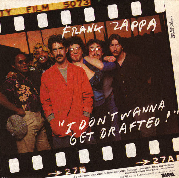 Frank Zappa | I Don’t Wanna Get Drafted (7 inch Single)