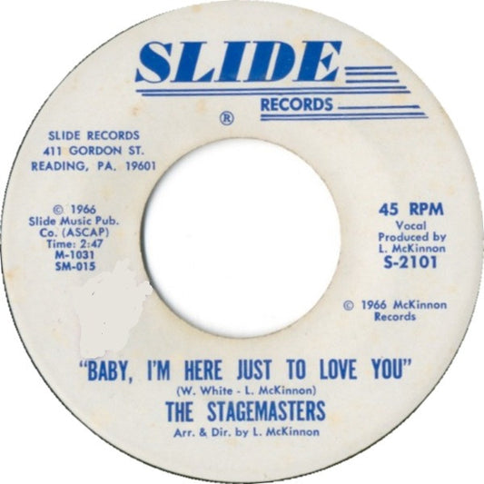 Stagemasters | Baby Im Here Just To Love You (7 inch Single)