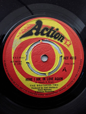 Brothers Two | Here I Am In Love Again (7 inch Single)