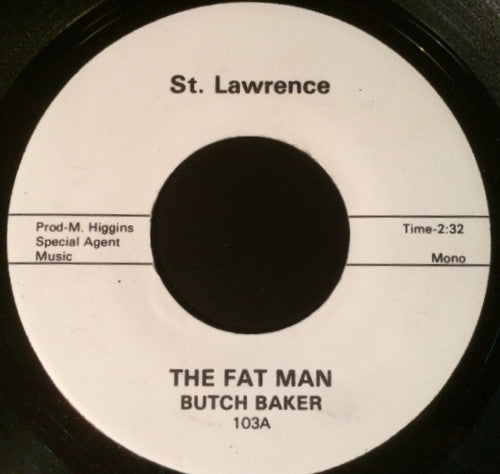Butch Baker | The Fat Man (7 inch Single)